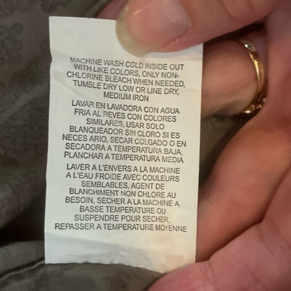 Wrangler Retro Premium Gray Floral Western Pearl Snap Shirt, Size L, NWT - Picture 8 of 16